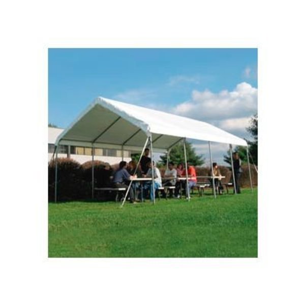 Clearspan WeatherShield Commercial Canopy 18'W x 40'L Green 1840CCN10